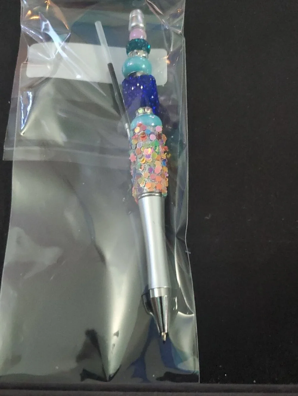 Mint Green Decorative Beaded Pen for Notebooks  REASONABLE OFFER ACCEPTED